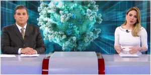 Carlos Nascimento e Rachel Sheherazade surpreenderam - Foto: Reprodução