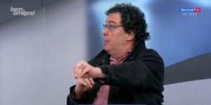 Casagrande protagoniza barraco ao vivo (Foto: Reprodução)