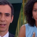 César Tralli e Maju Coutinho (Montagem: TV Foco)