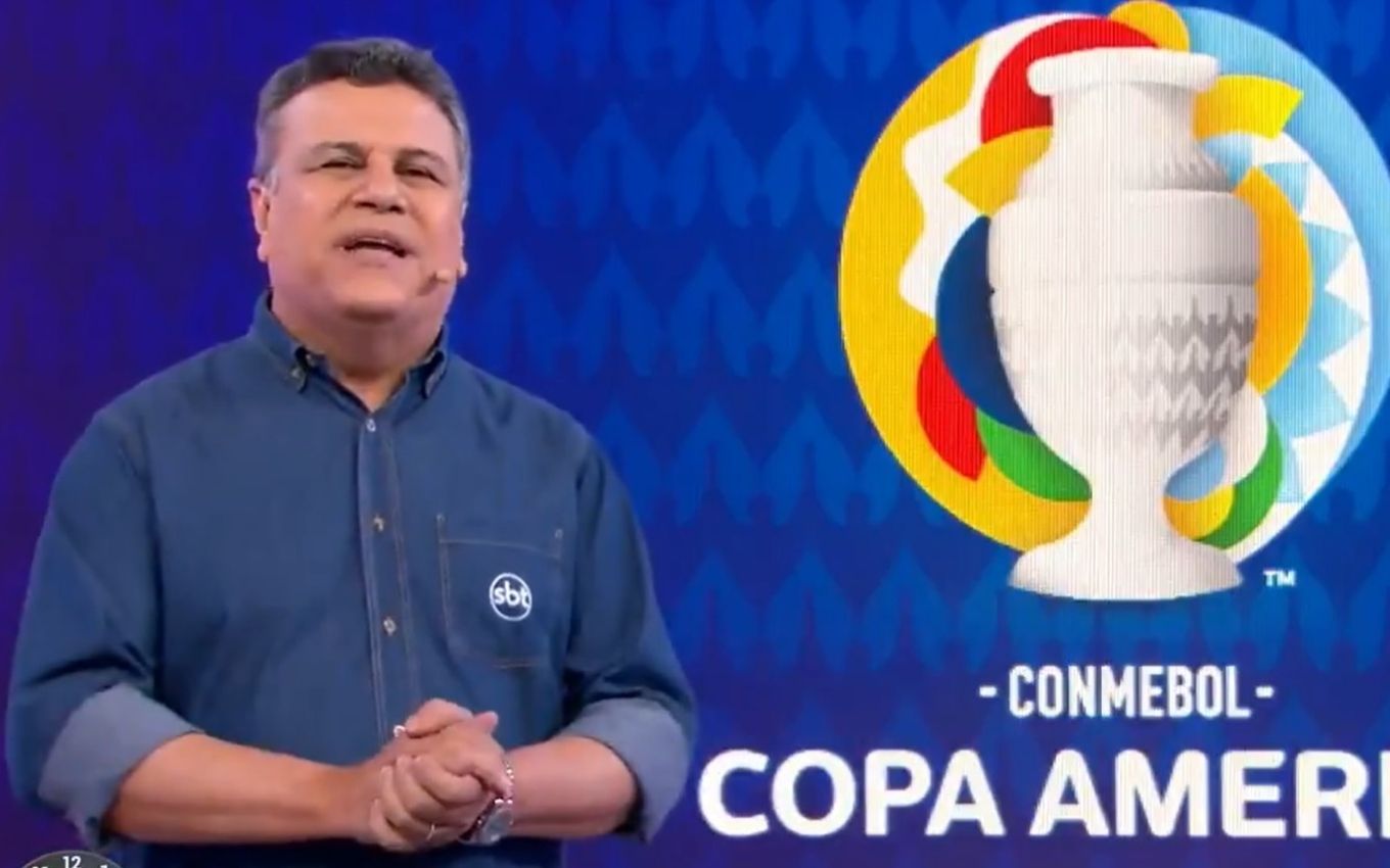 SBT Silvio Santos Copa América Téo José