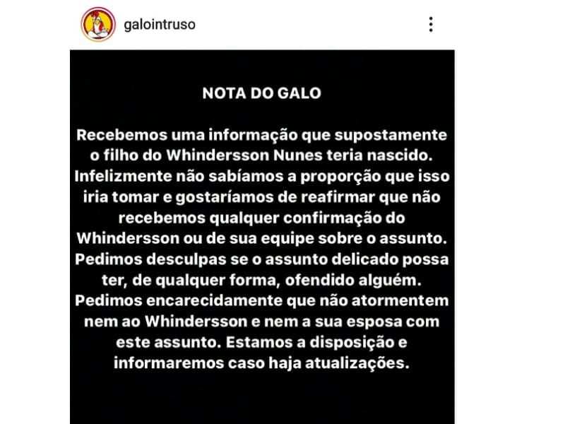 Filho de Whindersson teria nascido de 6 meses (Foto: Reprodução)