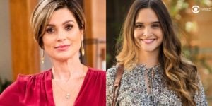 Luna (Juliana Paiva) e Helena (Flavia Alessandra) de Salve-se Quem Puder (Foto: Montagem/TV Foco/ Divulgação/Victor Pollak/João Miguel Júnior)