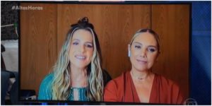 Heloisa Périssé participou do Altas Horas e falou sobre sua batalha contra o câncer (Foto: Reprodução)