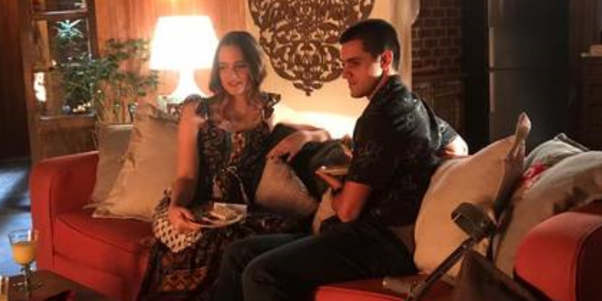 luna e teo em chalé salve-se quem puder