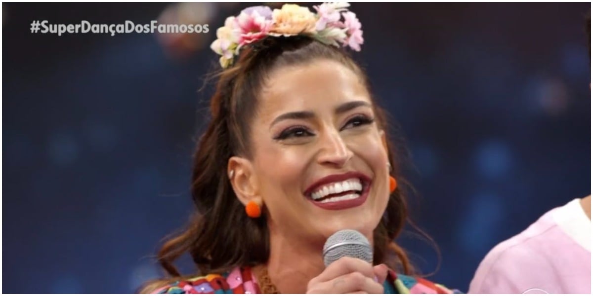 Maria Joana era uma das favoritas na Super Dança dos Famosos - Foto: Reprodução