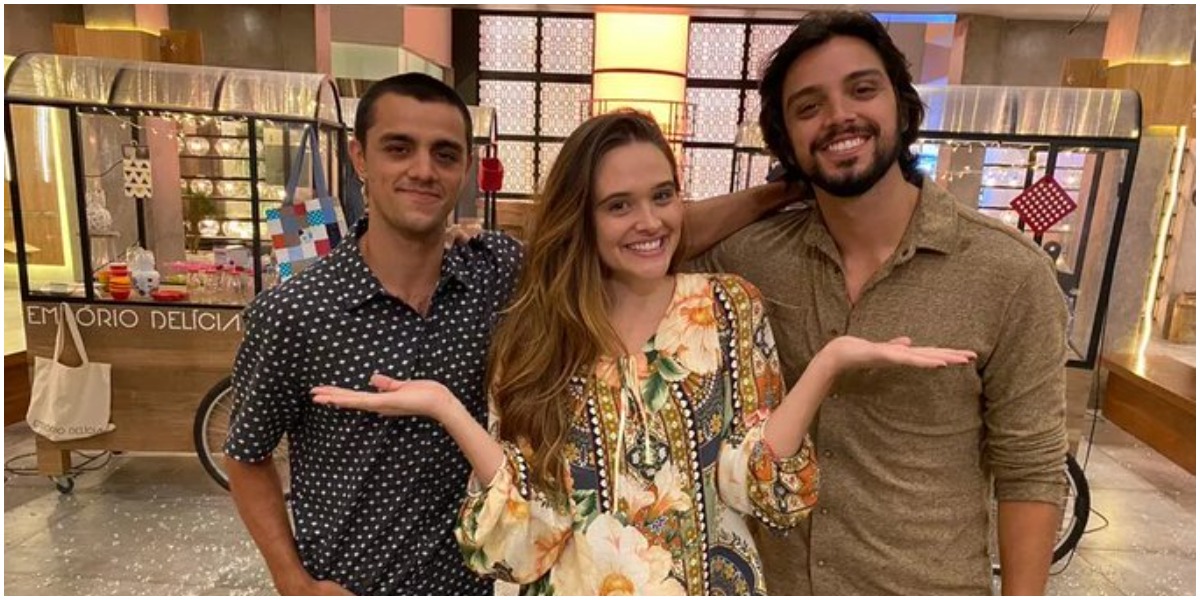 Triângulo amoroso na novela das 19h - Reprodução