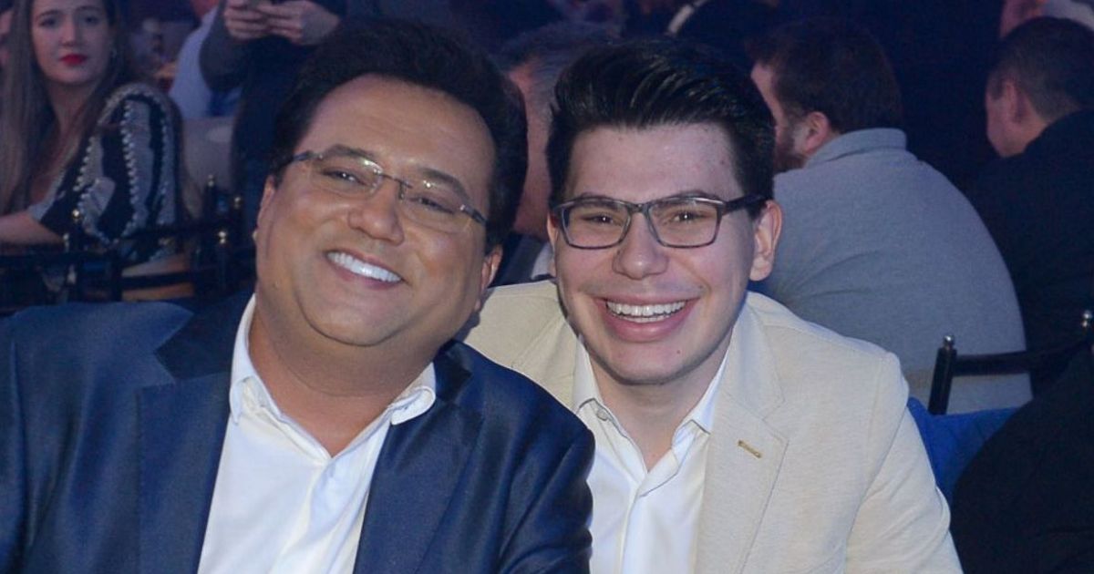 Geraldo Luís e o filho - Reprodução Geraldo Luís e o filho - Reprodução
