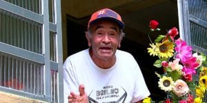 Ivo Holanda gravou pegadinha da janela de sua casa, devido a pandemia (Foto: Reprodução)