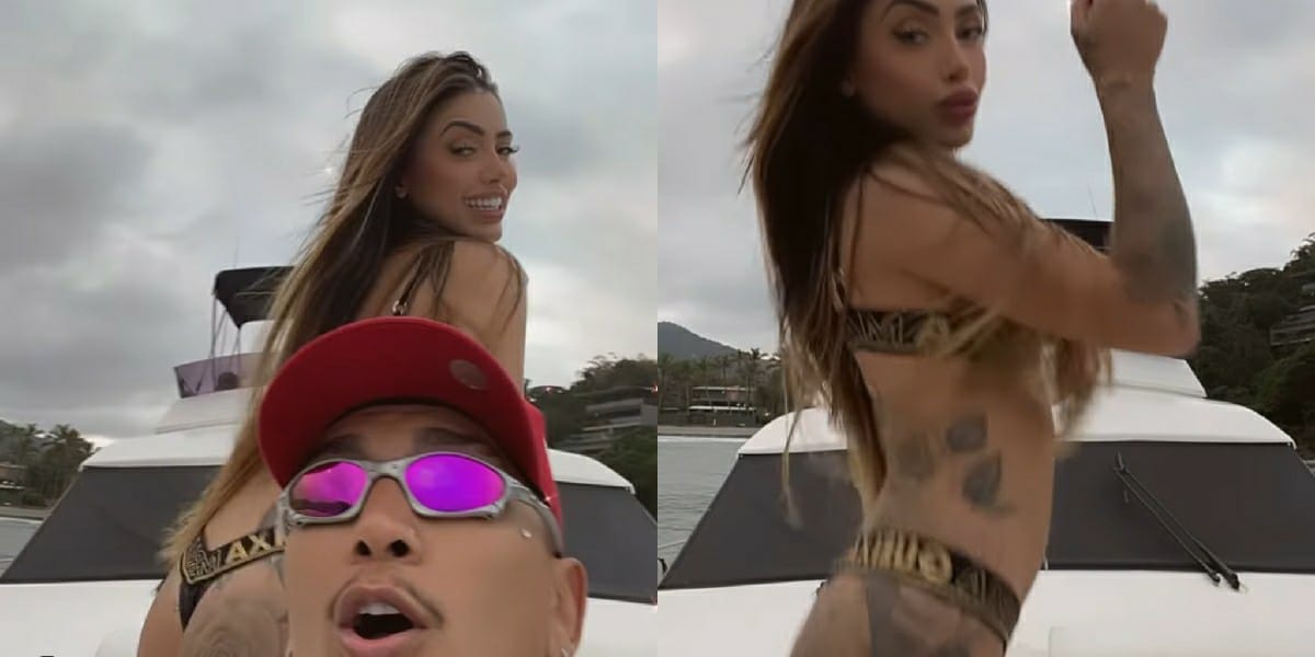 MC Mirella rebola com calcinha micro em vídeo (Foto: Reprodução)