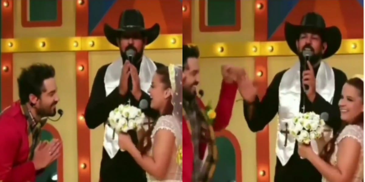 Maiara e Fernando Zor mostram cerimônia em live de São João