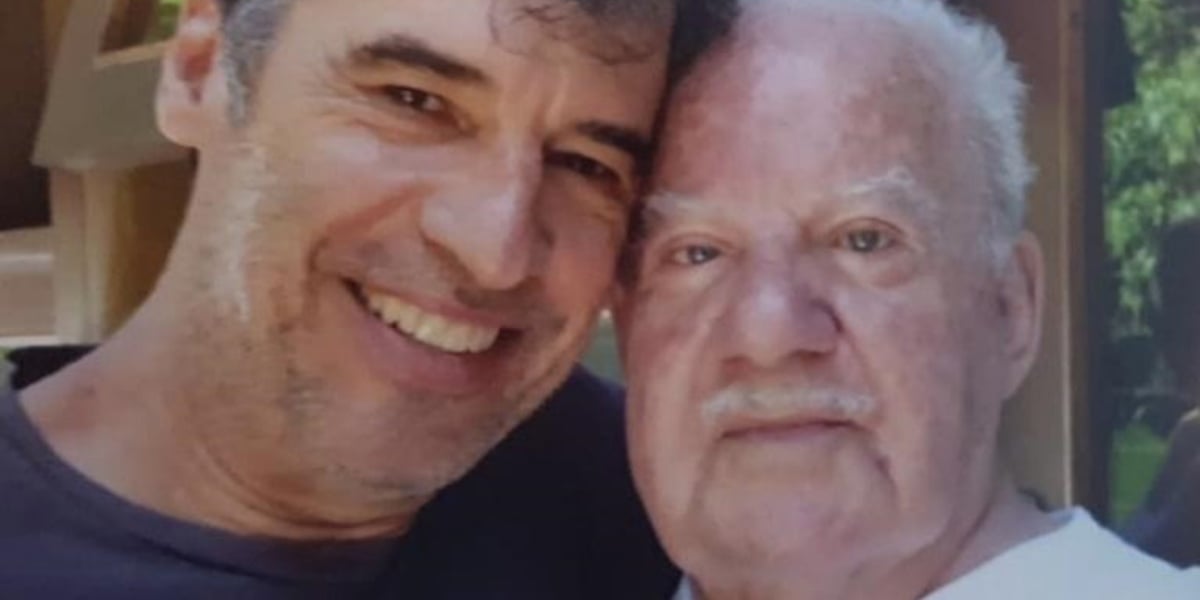 Paulo Betti ao lado do cunhado Mingo (Foto: Reprodução)