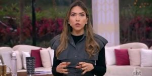 Patricia Abravanel falou sobre os bastidores da internação de Silvio Santos (Foto: Reprodução)