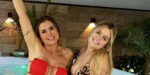 Ex-BBB Viih Tube e a mãe Viviane Tube (Foto: Reprodução)