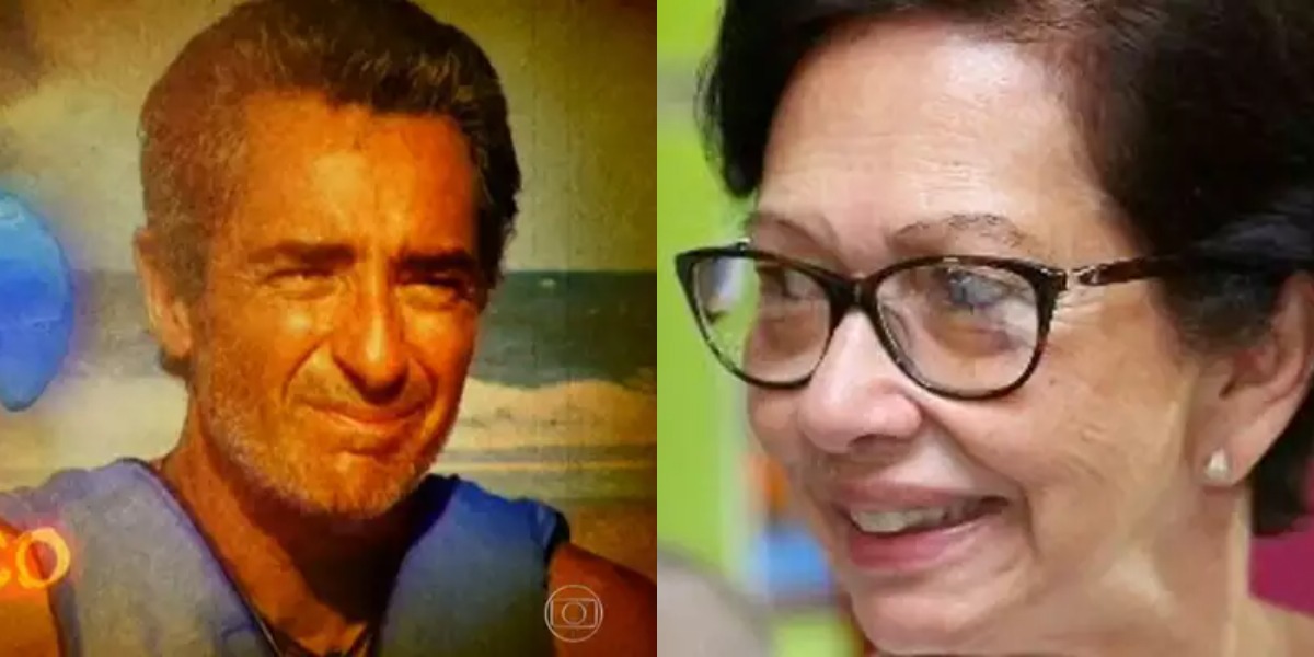 Chico não teve fotos recentes divulgadas e Ilma atualmente (Foto: Reprodução/TV Globo/Redes Sociais)