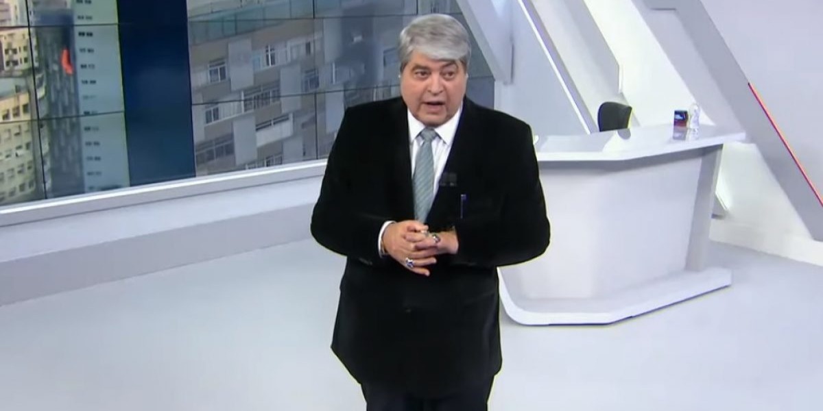 Datena fez revelação em programa da Band (Foto: Reprodução)