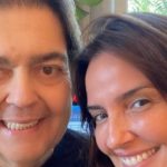 Faustão e esposa, Luciana Cardoso (Foto: Reprodução)
