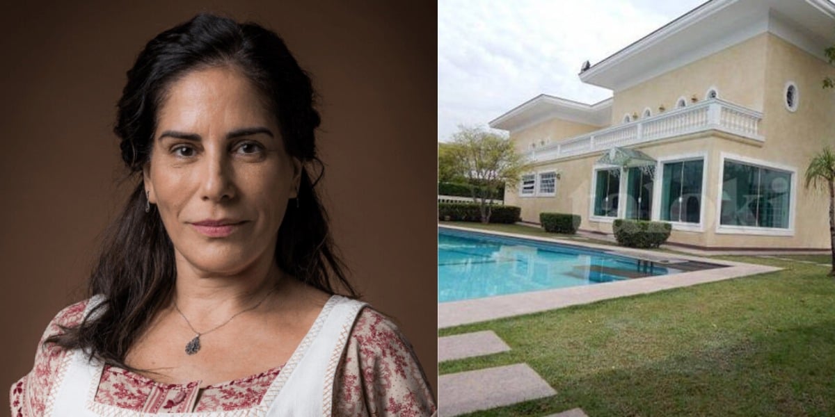 Mansão da novela "Anjo Mau", que teve Glória Pires como protagonista (Foto: Divulgação/TV Globo- Reprodução)