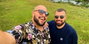 Tiago Abravanel e o marido (Foto: Reprodução/Instagram)