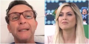 Neto e Renata Fan são ameaçados na Band e emissora toma decisão sobre futuro dos dois: “Apenas um”
