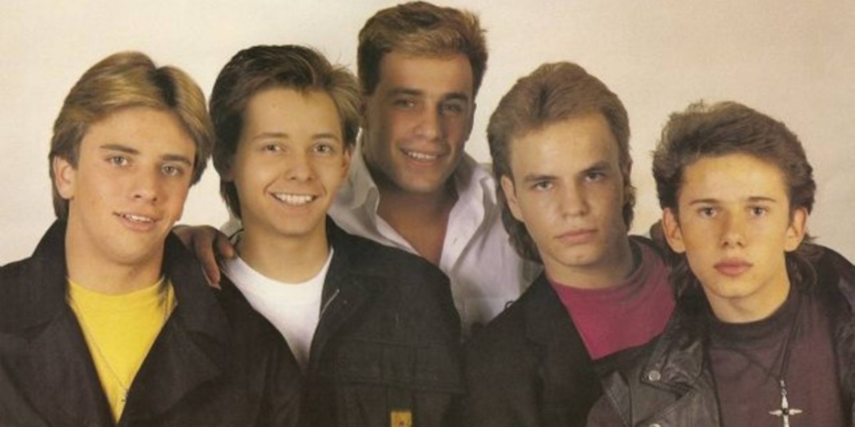 Formação original do grupo Polegar (Foto: Divulgação)