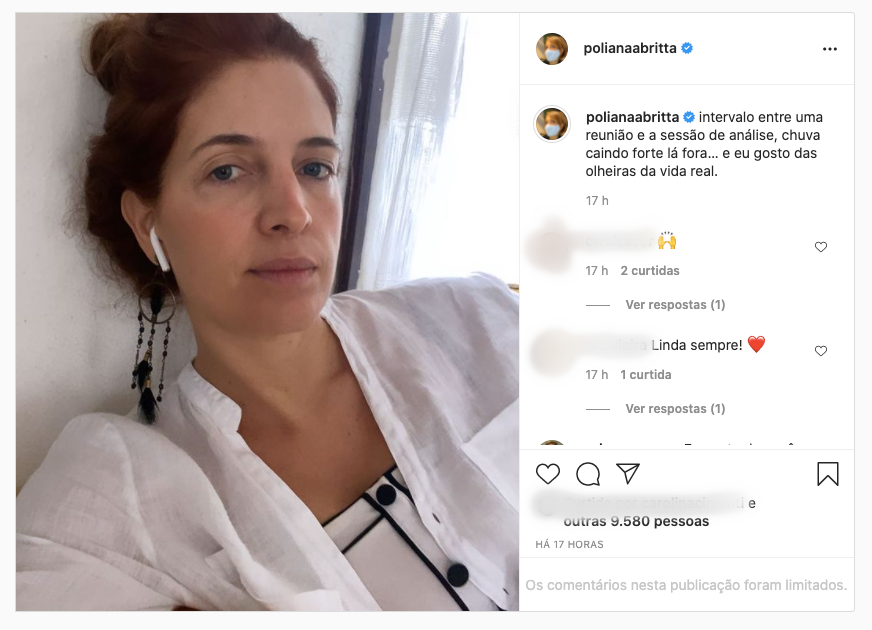 Poliana Abritta surge com rosto abatido após saído do Fantástico - Reprodução Poliana Abritta surge com rosto abatido após saído do Fantástico - Reprodução