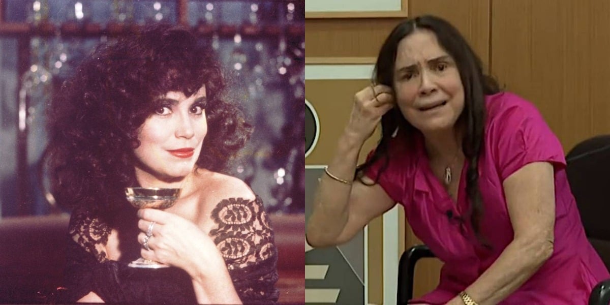 Regina Duarte viveu a Viúva Porcina em "Roque Santeiro" (Foto: Divulgação/TV Globo - Reprodução/CNN Brasil)