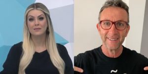 Renata Fan e Neto já trabalharam juntos (Foto: Montagem/TV Foco)