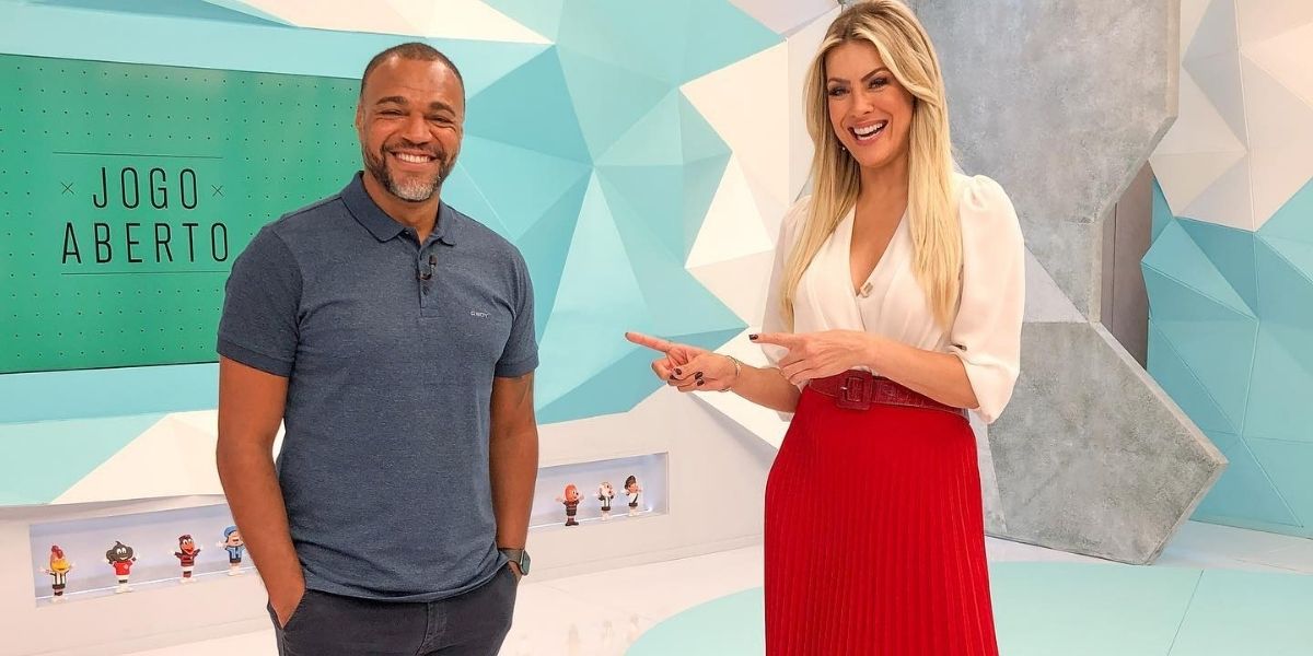 Relação de Denílson e Renata Fan por trás das câmeras confirma o que todos suspeitavam mas não queriam aceitar