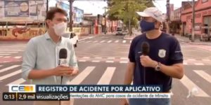 Repórter da Globo vive dia de terror, escapa por um triz do pior e imagens assustam: “Acidente”