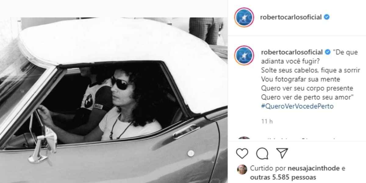“Quero ver seu corpo”, detona Roberto Carlos após relação com cantor exposta: “Do que adianta fugir?”
