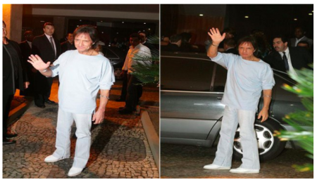 Roberto Carlos tem foto de bermuda viralizada nas redes sociais, mas, história é revelada (Foto: Reprodução)