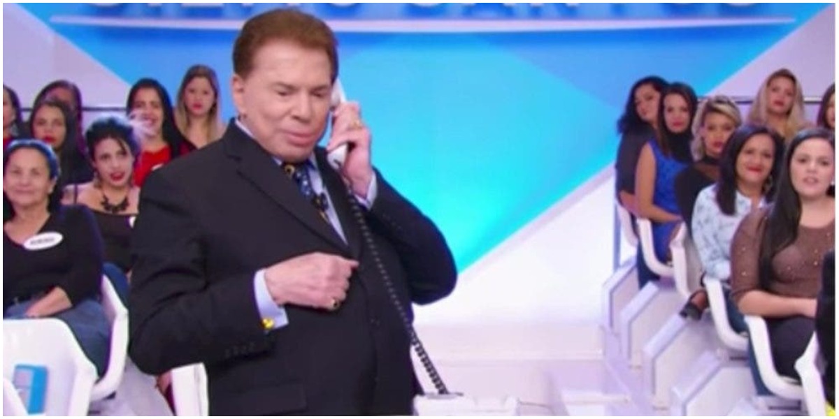 O apresentador Silvio Santos - Foto: Reprodução