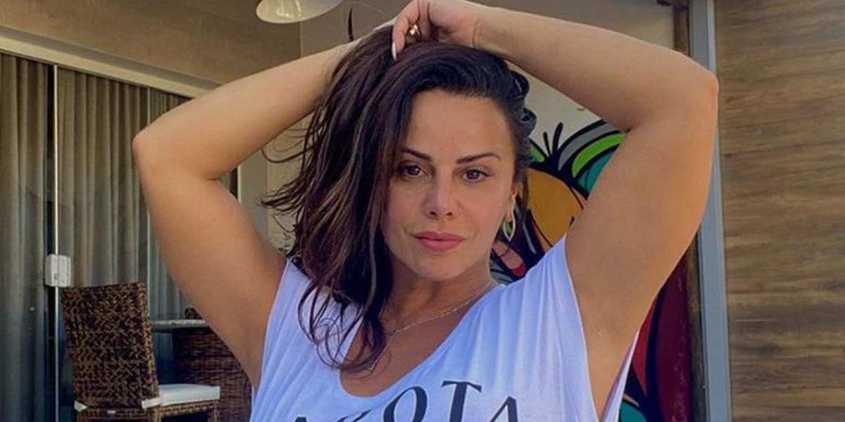 Viviane Araújo voltou a causar na mídia e dessa vez por conta de um vídeo íntimo (Foto: Reprodução)