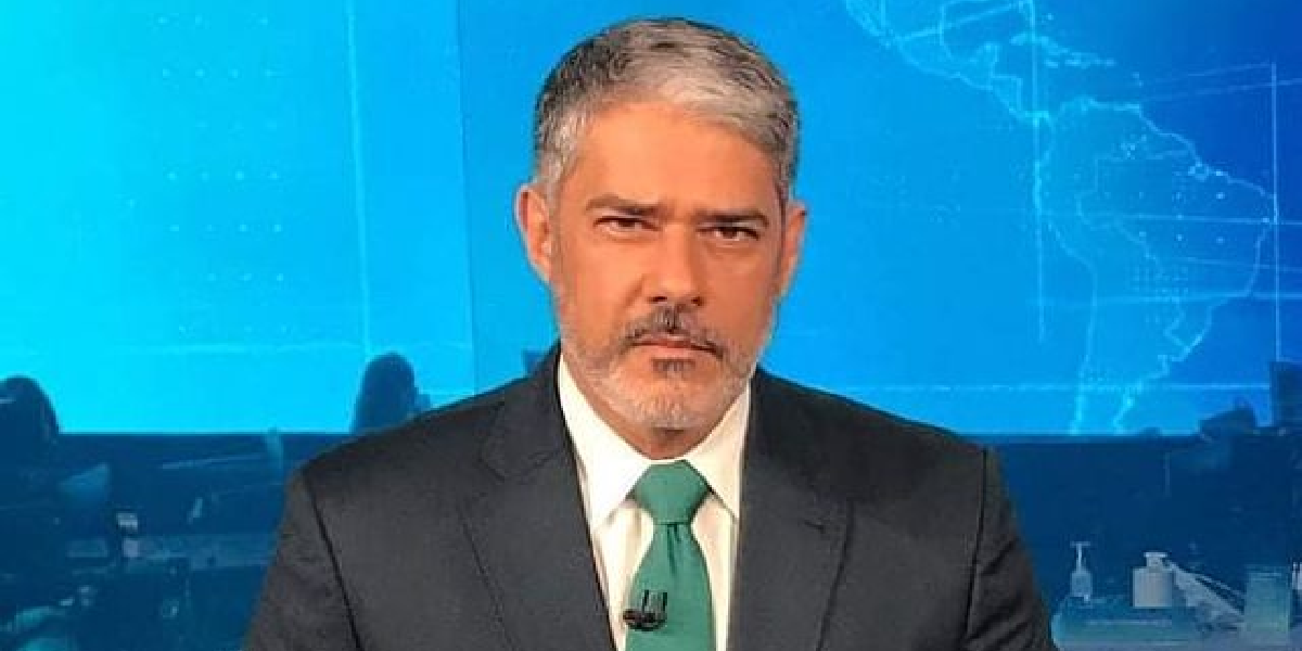 William Bonner é exposto por funcionária (Foto: Divulgação/Instagram)