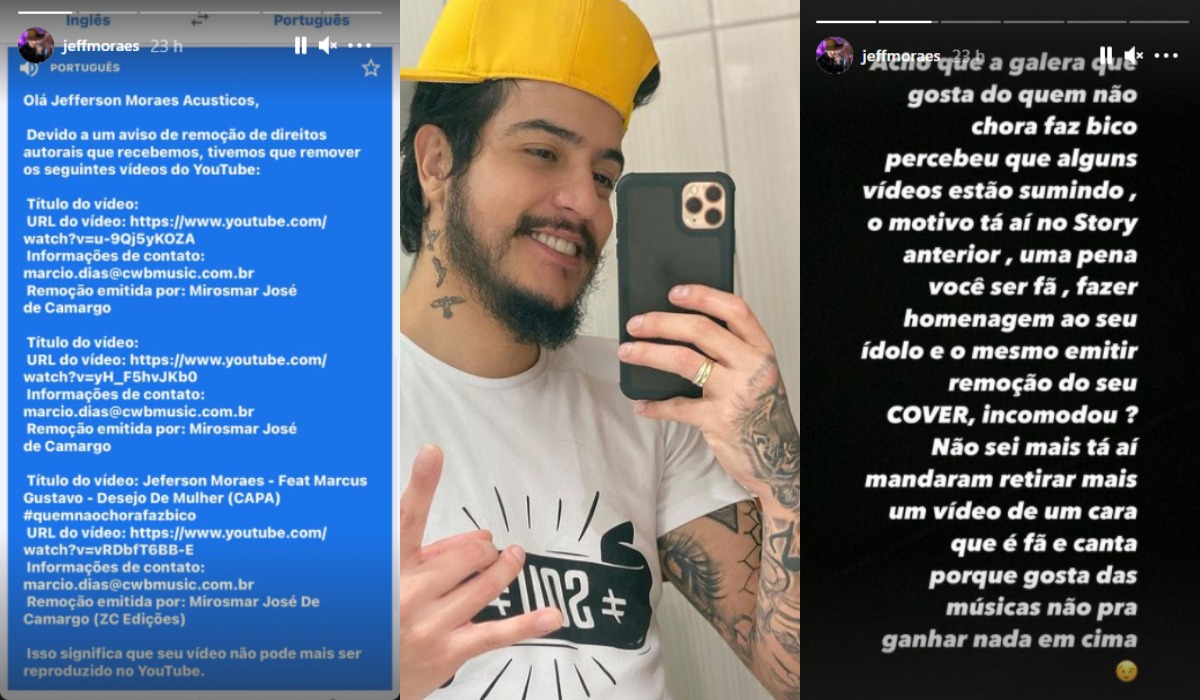 Cantor diz que foi derrubado por Zezé Di Camargo e expõe decepção (Foto: Reprodução) Cantor diz que foi derrubado por Zezé Di Camargo e expõe decepção (Foto: Reprodução)
