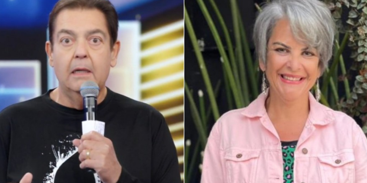 Faustão e Leonor vão trabalhar juntos (Reprodução)