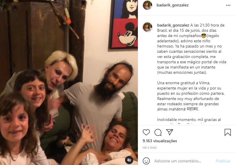 Ana Maria Braga surgiu aos prantos durante nascimento da neta (Foto: Reprodução)
