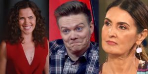 Ana Paula Arósio, Michel Teló e Fátima Bernardes (Reprodução)