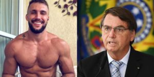 Arthur Picoli manifestou repudio contra as pessoas que estão desejando morte de Bolsonaro (Imagem: Montagem)