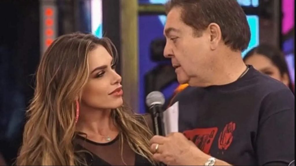 Faustão e ex-bailarina