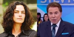 Ana Paula Arósio foi descoberta pela emissora de Silvio Santos (Foto: Reprodução/TV Globo/SBT)