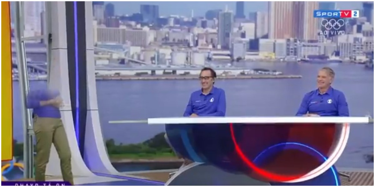 Apresentadora sendo apagada na Globo - Foto: Reprodução
