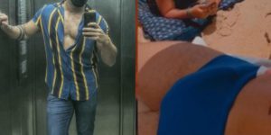 Cantores sertanejos fazem briga de espada (Foto: Reprodução)