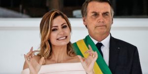 Michelle Bolsonaro foi envolvida no escândalo de corrupção (Reprodução)