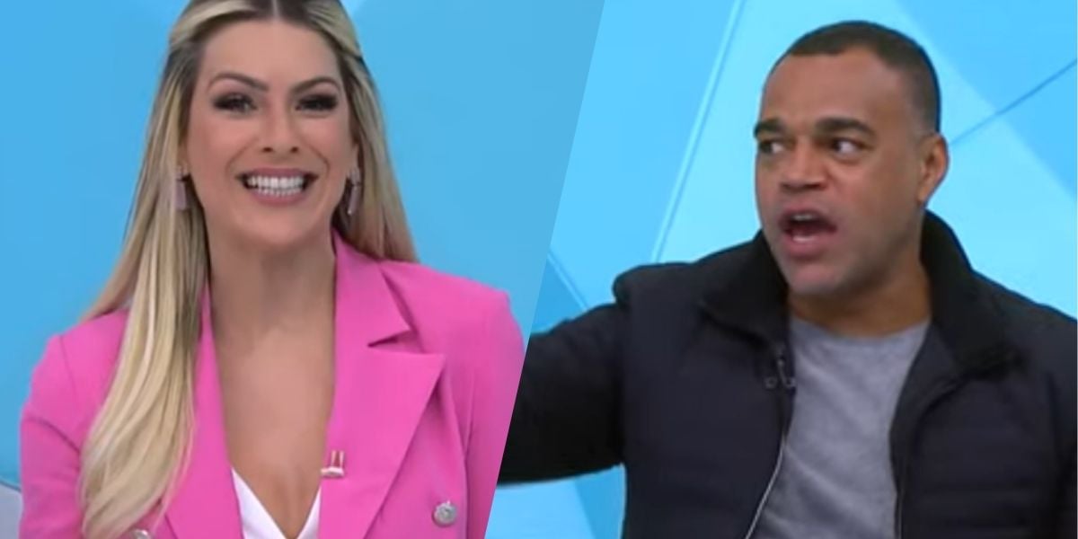 "Uma situação tão ruim", Renata Fan entrega desprezo com Denílson no Jogo Aberto e confirma: "Poderia afundar"