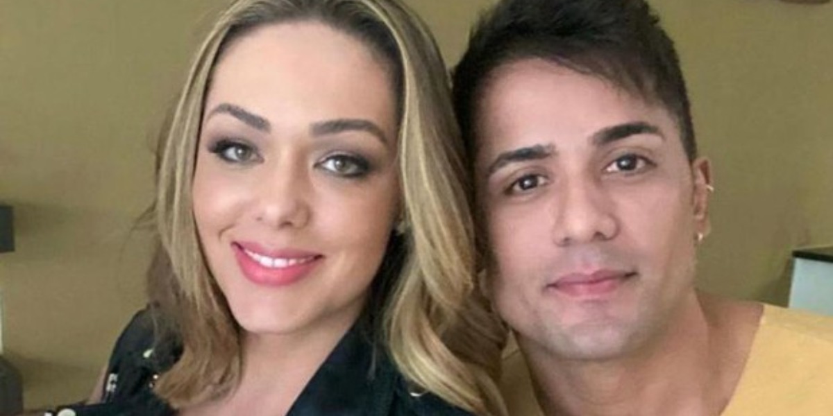 Tânia Mara e Tiago ainda não oficializaram o namoro (Foto: Reprodução)