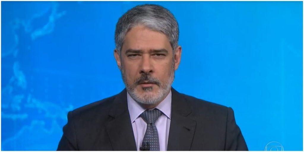 O jornalista William Bonner comanda o Jornal Nacional - Foto: Reprodução O jornalista William Bonner comanda o Jornal Nacional - Foto: Reprodução