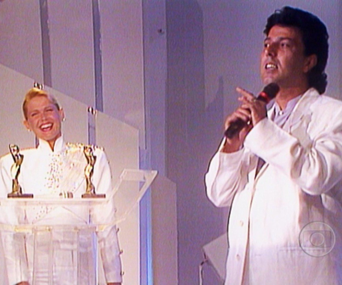 Xuxa e José Augusto romperam amizade (Foto: Reprodução/TV Globo)