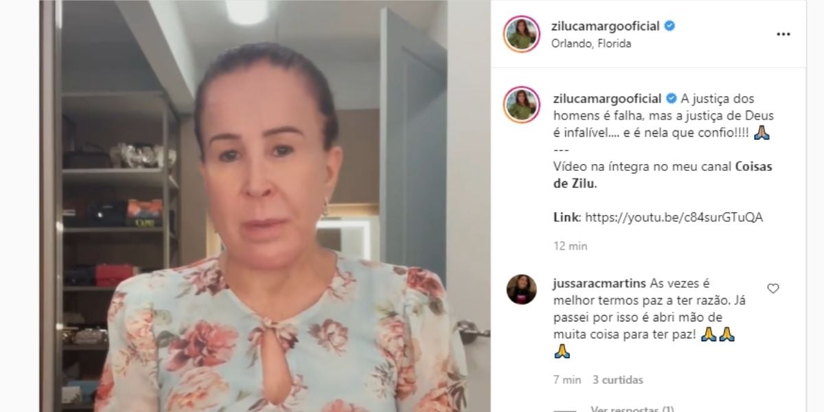 Sete anos após o divórcio, Zilu quebra silêncio, expõe escândalo milionário de Zezé e ameaça: "Ele sabe que virá"