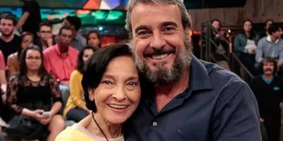 Alexandre Borges e sua mãe (Reprodução) Alexandre Borges e sua mãe (Reprodução)